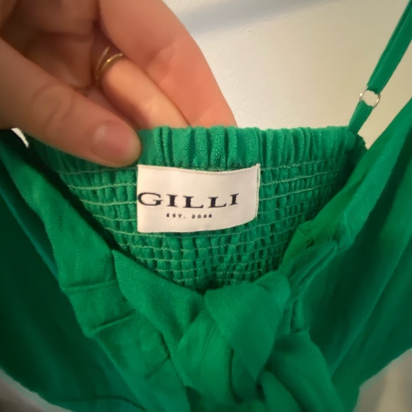 Green Summer Dress - Picture 4 of 5